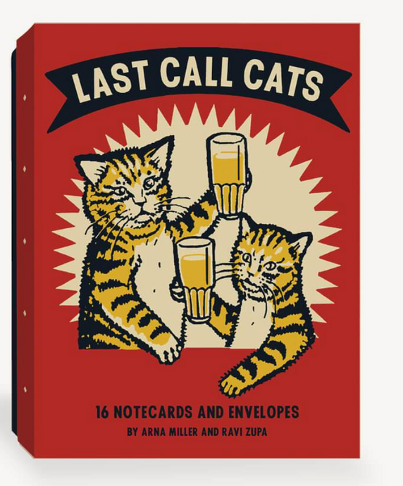 Last Call Cats Notecards