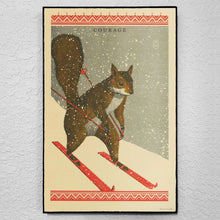 Load image into Gallery viewer, Skiing Squirrel