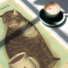 Load image into Gallery viewer, Upset Cat Risograph