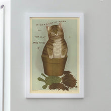 Load image into Gallery viewer, Totally Worth It Risograph