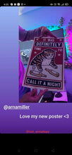 Load image into Gallery viewer, Drunk Cat Series Print - It Was Definitely Time to Call it a Night - By Arna Miller and Ravi Zupa