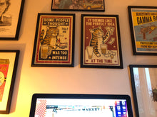 Load image into Gallery viewer, Drunk Cat Series Print - It Seemed Like the Perfect Idea At the Time - By Arna Miller and Ravi Zupa