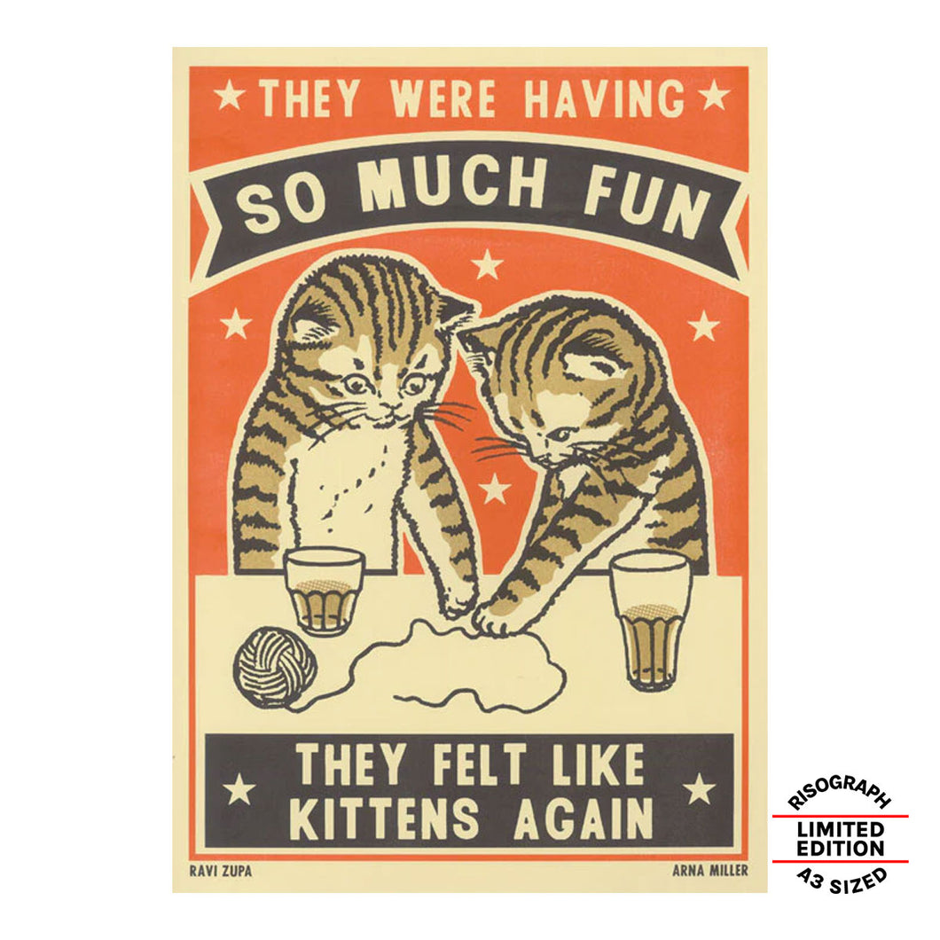 Kittens Again (A3 - Limited Edition)