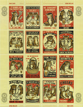 Load image into Gallery viewer, STAMPS - Drunk Cat Stamp Sheet