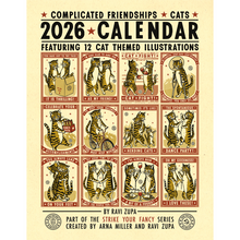 Load image into Gallery viewer, Complicated Friendship Cats - 2026 Calendar
