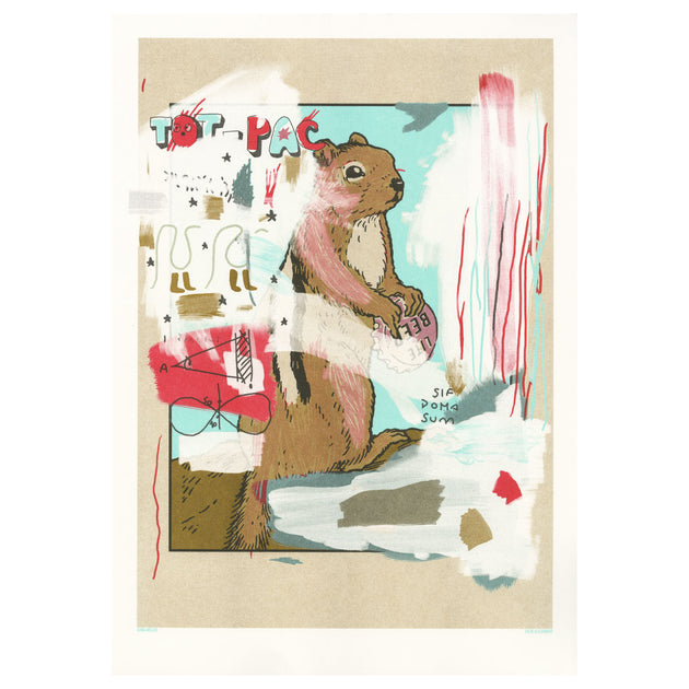 Squirrel - Collab with Julio Alejandro – Arna Miller Designs, LLC